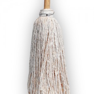 LAMPAZO CON PALO DE MADERA